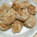 むぴょこぴょこん's cooksnap of when they made 豚ひき肉で☆しゅうまい風味のつくね.