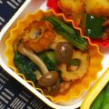 nosso's cooksnap of when they made ちくわ、小松菜、ネギのオイスター炒め.