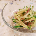 fu♪♪'s cooksnap of when they made きゅうりと茗荷の＊ポン酢和え.