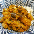 のりてぃｓｘ's cooksnap of when they made なすと挽き肉のカレー炒め.