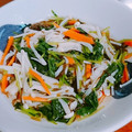 古賀竜一's cooksnap of when they made 三つ葉とエノキのもずく酢和え.