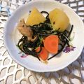 yesmama's cooksnap of when they made ひじき鶏肉じゃが芋きくらげの♬炒め煮.