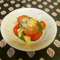 龍青空ママ's cooksnap of when they made 簡単☆トマトとチーズのめかぶあえ♪.