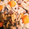 Kan☆コロchan's cooksnap of when they made 粒マスタード煮物♪簡単豚肉大根人参蓮根.