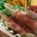 shiorinn's cooksnap of when they made お弁当、おつまみに！モヤシのベーコン巻き.