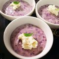 りくりくにゃんこ's cooksnap of when they made FPで簡単♫ブルーベリーヨーグルトムース.