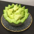 ☆こまっと☆'s cooksnap of when they made パーティーフルーツ！簡単メロンの飾り切り.