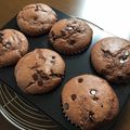 yokotoki's cooksnap of when they made シンプル☆米粉のチョコマフィン.