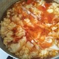 erui's cooksnap of when they made キャベツとミニトマトの酸辣湯風.