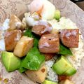 maron24's cooksnap of when they made ＊照り焼き味！アボカドスパム丼＊.