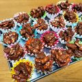 ちんねんさん。's cooksnap of when they made ふわもちっ♡フロランタン風チョコクランチ.