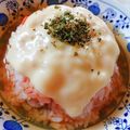 kuma♡kuma's cooksnap of when they made スープ飯で手抜きランチ　.