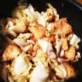 クックE2OHKS☆'s cooksnap of when they made 鶏胸肉とキャベツのオイスターソース炒め.