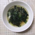 工藤綾子's cooksnap of when they made 簡単＊わかめスープ.