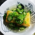 yottan312's cooksnap of when they made 厚揚げの揚げ出し風〜白だしあん〜.