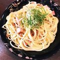 エリコフ's cooksnap of when they made 濃厚納豆クリームパスタ納豆アレンジ.