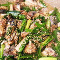 janqoo's cooksnap of when they made 後引くおいしいさ♪にらと鯖缶の胡麻油炒め.