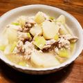 chotako's cooksnap of when they made カブとひき肉の煮物.