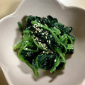 クックR9KY7S☆'s cooksnap of when they made ほうれん草のごま和え.