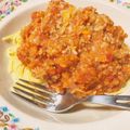 pikonene's cooksnap of when they made たっぷりかけたくなるミートソース.