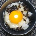 nosso's cooksnap of when they made お茶漬け風塩昆布の卵かけご飯.