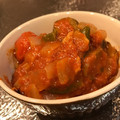 163gogo's cooksnap of when they made トマト缶で和風ラタトゥイユ.