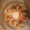 めりやまさん's cooksnap of when they made ★餃子の皮で海老と大葉とチーズのおつまみ.