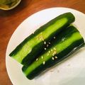 くーちなし's cooksnap of when they made キュウリの一本漬け.