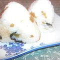 きらり流れ星's cooksnap of when they made 大人味？ザーサイと韓国のりのおにぎり.