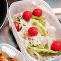 skunki's cooksnap of when they made 大根とハムのサラダ★.