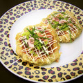 ひさかた's cooksnap of when they made ☺丸くないたこ焼き？簡単タコお好み焼き☺.