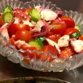 tetricot's cooksnap of when they made デリ風＊蛸とトマトと胡瓜のサラダ.