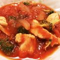 kmcats's cooksnap of when they made 鶏肉☆トマト煮込み.