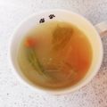 みちゃこmisako's cooksnap of when they made レタスとベーコンのさっぱりスープ(^^).
