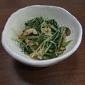よちりん's cooksnap of when they made *水菜と油揚げのさっと煮*.