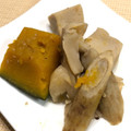 kyobobo's cooksnap of when they made かぼちゃとゴボウと舞茸の旨～い煮物.