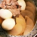 3コまむ's cooksnap of when they made 大根と豚バラ肉の煮物.