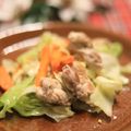 ぽっぽぺぺ's cooksnap of when they made 鳥もも肉の野菜炒め ドレッシングがけ.