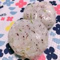 928るびすけ☆☆'s cooksnap of when they made ねぎ❤ごま❤ゆかり　ｄｅ　おにぎり.