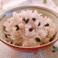 umi☆neco's cooksnap of when they made 簡単☆千石黒豆（黒千石）御飯.