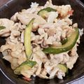 ぴろもこ's cooksnap of when they made ジューシー！きゅうりの青椒肉絲.