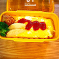 A♡a's cooksnap of when they made 【簡単】お弁当用オムライスの包み方.