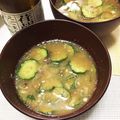 フジぽん's cooksnap of when they made 暑い日に♬冷たい味噌汁風の 祖母の冷や汁.