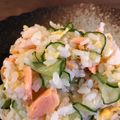 ペペ☆'s cooksnap of when they made 鮭、卵、胡瓜サッパリ混ぜご飯♪お弁当にも.