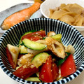 kozue113's cooksnap of when they made ちくわのトマトときゅうりの中華和え♪.