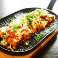 kebeibiko's cooksnap of when they made 厚揚げ・キムチのコチュマヨ・チーズ焼き.