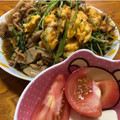 おまるすたー's cooksnap of when they made 豆苗と豚こま炒め.