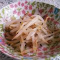 クック6DDPP8☆'s cooksnap of when they made レンジだけで簡単！もやしのナムル.