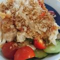 柊さくら's cooksnap of when they made 夏バテ対策☆梅だれのサラダ冷ややっこ.