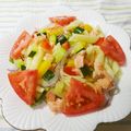 yasutonton's cooksnap of when they made サーモンと野菜のパスタサラダ.